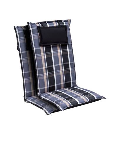 Blumfeldt Elbe, čalúnená podložka, podložka na stoličku, podložka na vyššie polohovacie kreslo, na záhradnú stoličku, Dralon, 50 × 120 × 8 cm