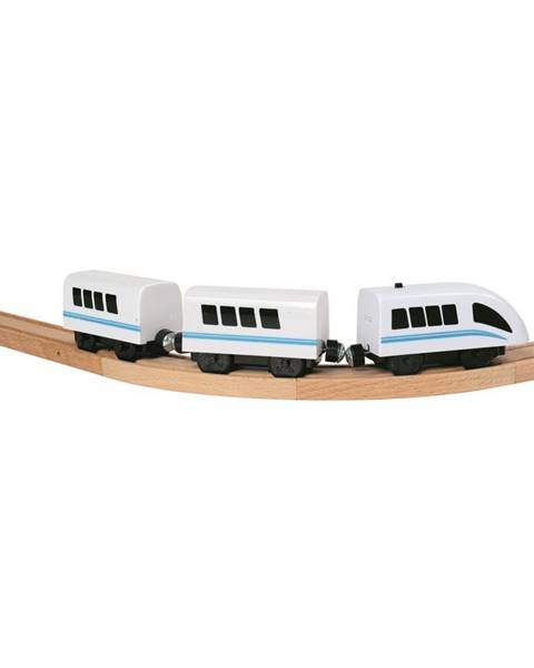 Bino Bino Vysokorýchlostný vlak na batérie, 35 cm
