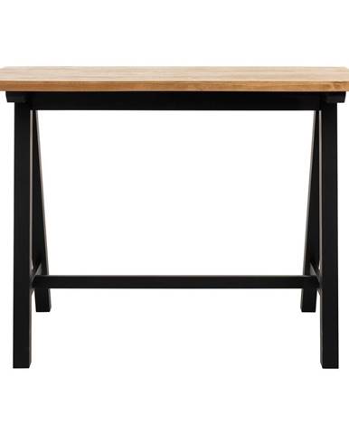 Barový stolík z dreva bieleho duba Unique Furniture Oliveto, 71 x 140 cm Unique Furniture