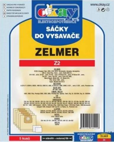 Vrecká do vysávača Zelmer Z2, 5ks