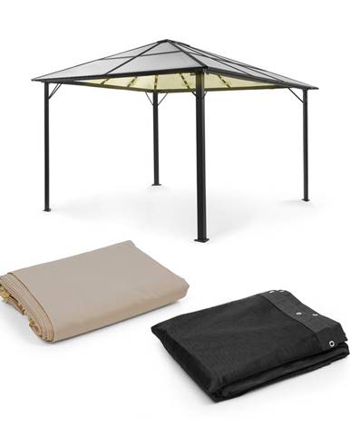 Blumfeldt Pantheon Solid Sky Ambient Solar, pavilón, 3 × 4 m, solárne osvetlenie
