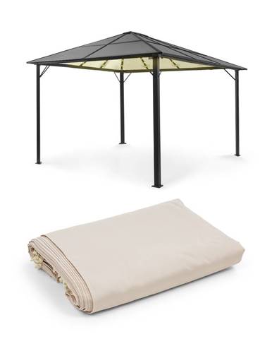 Blumfeldt Pantheon Solid Sky Ambient Solar, pavilón, 3 × 4 m, solárne osvetlenie