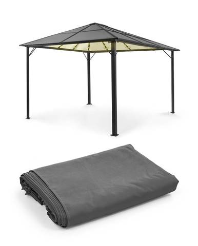 Blumfeldt Pantheon Solid Sky Ambient Solar, pavilón, 3 × 4 m, solárne osvetlenie