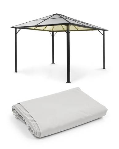 Blumfeldt Pantheon Solid Sky Ambient Solar, pavilón, 3 × 4 m, solárne osvetlenie