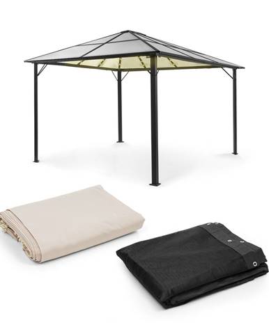 Blumfeldt Pantheon Solid Sky Ambient Solar, pavilón, 3 × 4 m, solárne osvetlenie