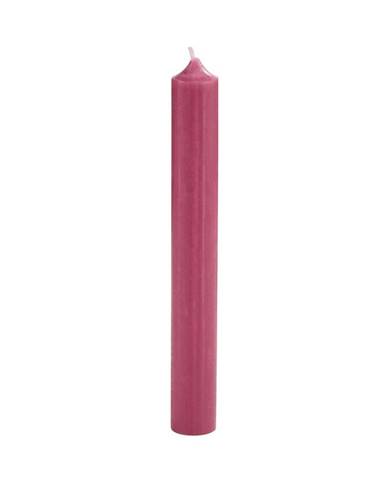 RAINBOW Sviečka 18 cm - ružová