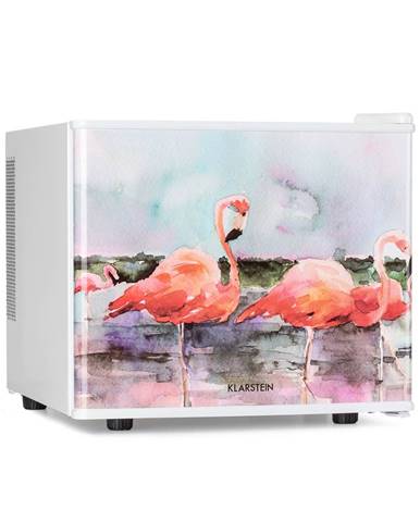 Klarstein Pretty Cool, chladnička na kozmetiku, Flamingo, 17 litrov, 50 W, 1 polica