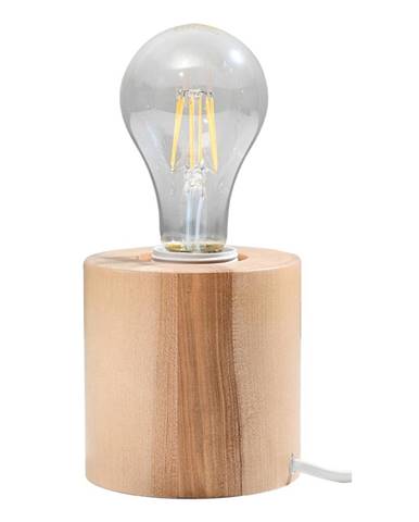 Dřevěná stolová lampa Nice Lamps Elia