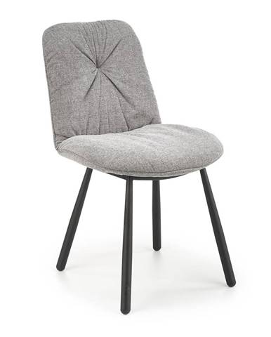 K422 jedálenská stolička sivá