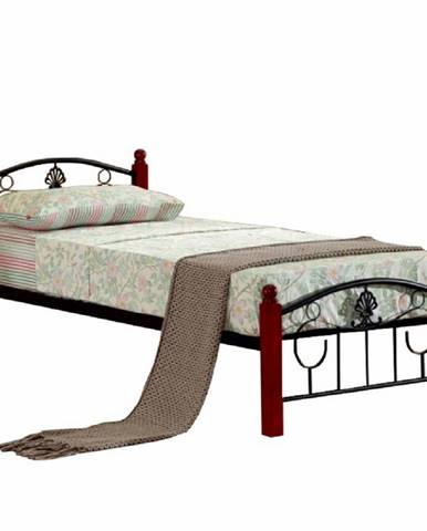 Kovová posteľ s roštom 90x200 MAGENTA
