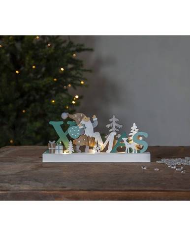 Vianočná svetelná LED dekorácia Star Trading Reinbek, dĺžka 30 cm