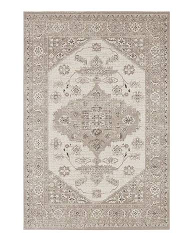 Hnedo-béžový vonkajší koberec NORTHRUGS Navarino, 160 x 230 cm