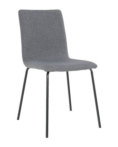 Jedálenská stolička tmavosivá/čierna RENITA R1 rozbalený tovar