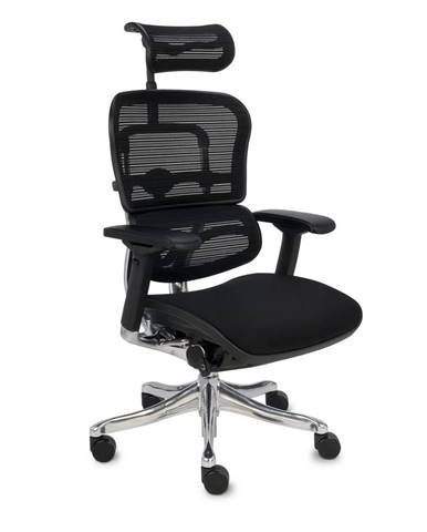 Efuso BT kancelárska stolička s podrúčkami čierna