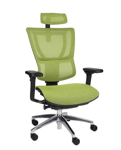 Iko BS kancelárska stolička s podrúčkami limetková
