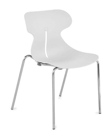 Mineta 4L stohovateľná stolička biela