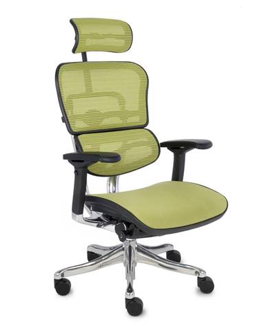 Efuso BT kancelárska stolička s podrúčkami limetková