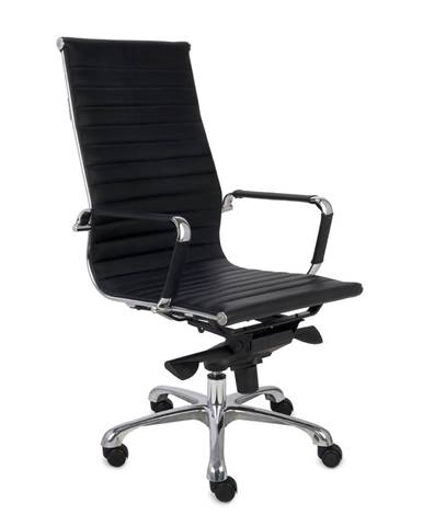 Naxo kancelárska stolička s podrúčkami čierna