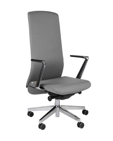 Starmit AL1 kancelárska stolička s podrúčkami sivá