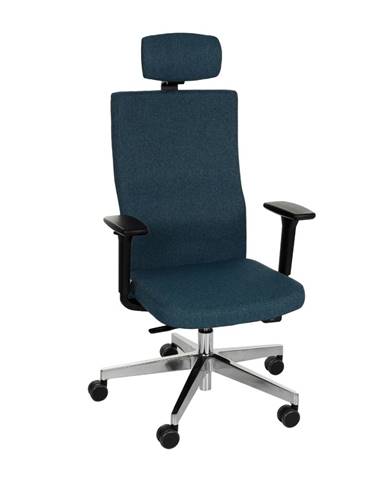 Timi Plus HD kancelárska stolička s podrúčkami modrá
