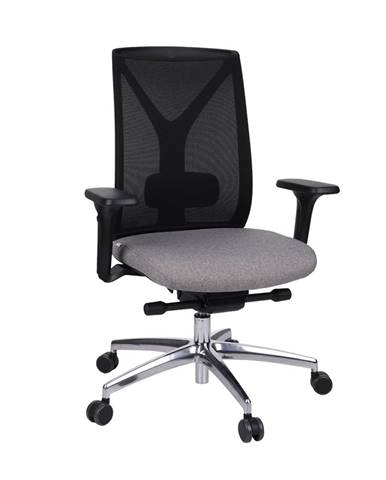 Velito BS kancelárska stolička s podrúčkami sivá