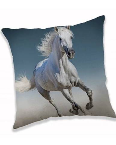 Jerry Fabrics Obliečka na vankúšik White horse, 40 x 40 cm