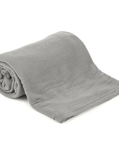 Jahu Fleecová deka UNI sivá, 150 x 200 cm