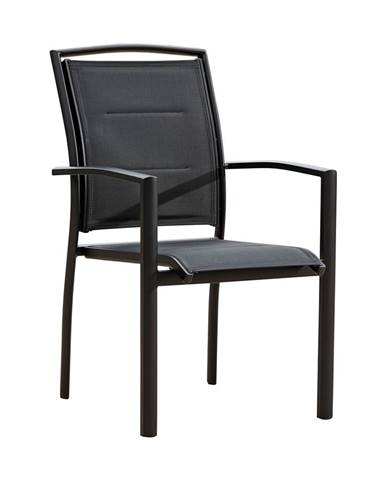 Vita záhradná stolička čierna