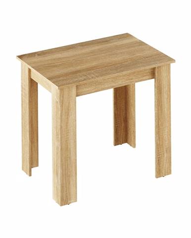 Jedálenský stôl dub sonoma 86x60 cm TARINIO