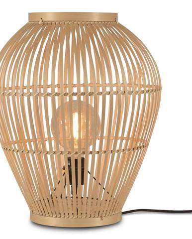 Stojacia bambusová lampa Good&Mojo Tuvalu, ⌀ 42 cm