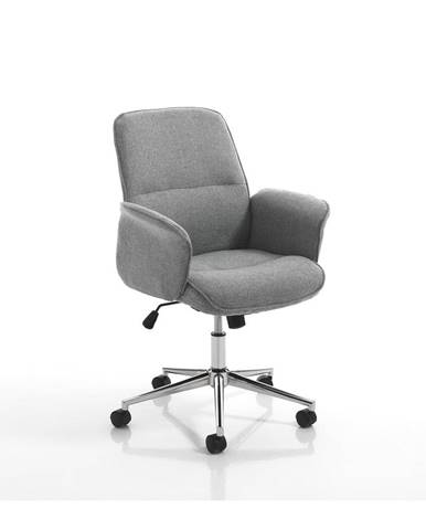Sivá kancelárska stolička Tomasucci Dony, výška 100 cm
