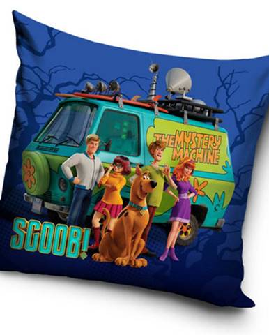 Carbotex Obliečka na vankúšik Scooby Doo Mystery Machine, 40 x 40 cm