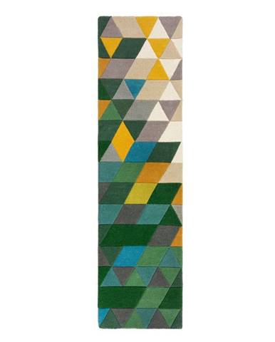 Vlnený behúň Flair Rugs Prism, 60 x 230 cm
