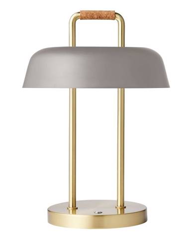 Sivá stolová lampa Hammel Heim