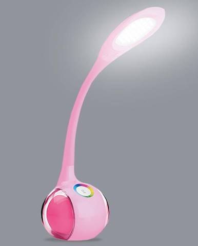 Kancelarska lampa Celebes LED pink