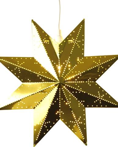 Vianočná svetelná dekorácia v zlatej farbe Classic - Star Trading