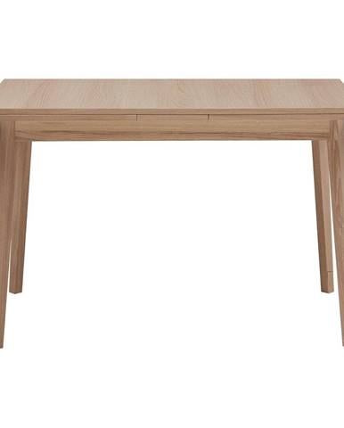Rozkladací jedálenský stôl v dubovom dekore Hammel Single, 120 x 80 cm