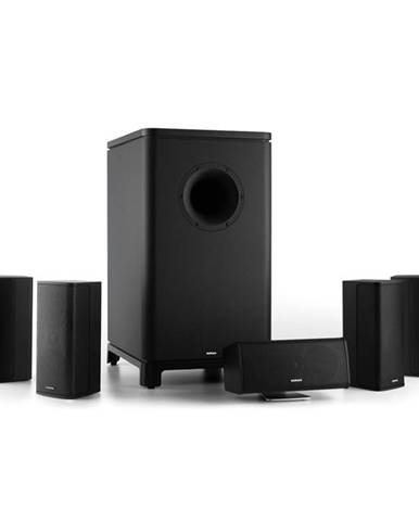 Numan Ambience 5.1-surround-sound systém, čierna farba, vrátane 30 m reproduktorového kábla