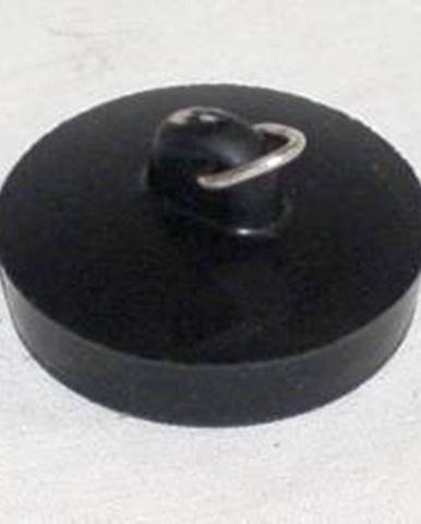 Zátka vaňová, plastová, priemer 43/46mm, čierna