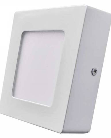 LED panel štvorcový prisadený, 6W, biely, 12x12cm, neutrálna biela ZM6122
