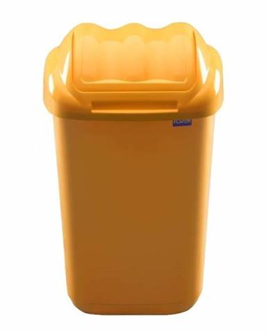 Kôš na odpad preklápací 30 l, FALA, plastový, žltý