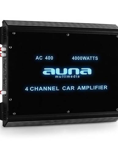 Auna W2-Ac400, 4–kanálový zosilňovač do auta, 4000 W
