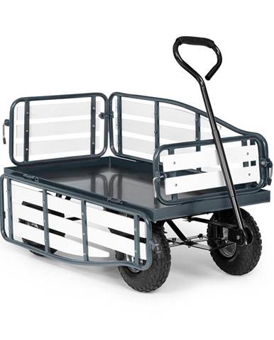 Waldbeck Ventura, ručný vozík, maximálna záťaž 300 kg, oceľ, WPC, čierny