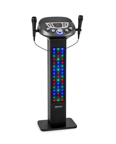 Auna KaraBig LightUp MKII, karaoke systém, BT, 2 × mikrofón, viacfarebný, 2 × USB, 40 W RMS, 480 W peak