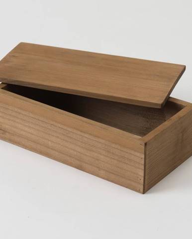 Úložný box z jedľového dreva Compactor Vintage, šírka 23,5 cm