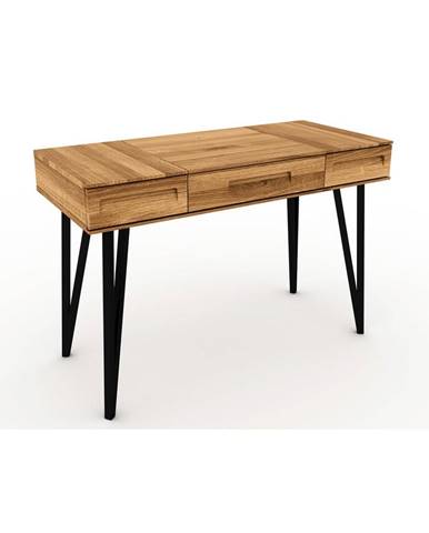 Toaletný stolík z dubového dreva 120x53 cm Golo - The Beds