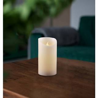 Vosková LED sviečka, 7,5 x 12,5 cm