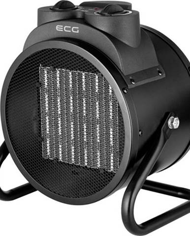 ECG HH 3010 teplovzdušný ventilátor, čierna