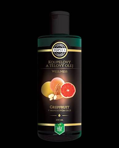 Topvet Telový olej Grapefruit, 200 ml