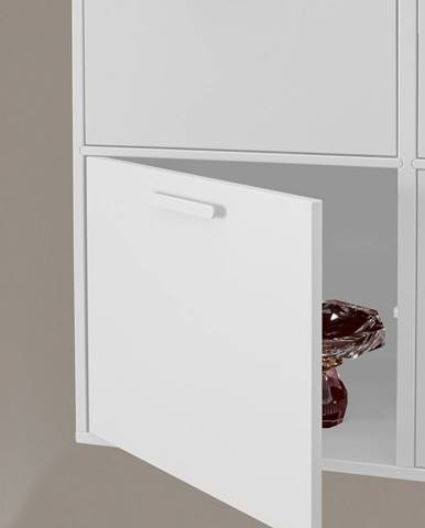 Biela nízka komoda 89x82 cm Keep by Hammel - Hammel Furniture